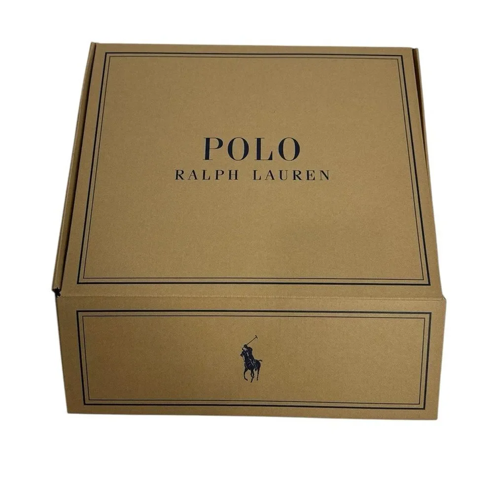 Polo Ralph Lauren Men's Asher Leather‎ Wingtip Boots, SIZE 11